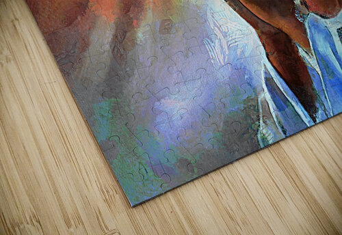 Prayer Time Wayne Pascall Art puzzle