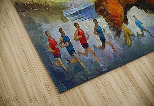On Wings of Eagles Wayne Pascall Art puzzle