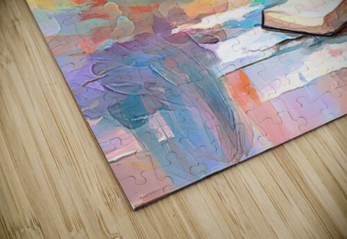 FLOWS FROM THE CROSS Wayne Pascall Art puzzle