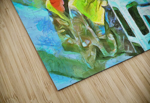 CARIBBEAN SCENES - DE FRUIT LADY Wayne Pascall Art puzzle