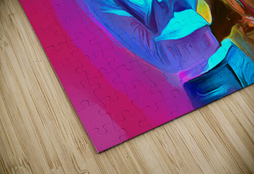 SAX IN THE JAZZ Wayne Pascall Art puzzle