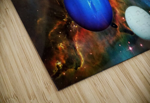 Hidden Galaxy Digital Art Wayne Pascall Art puzzle