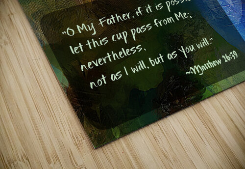 THE PRAYERFUL MOMENTS OF JESUS CHRIST - The Prayer Before The Cross Wayne Pascall Art puzzle