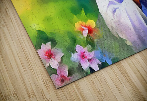 THE PRAYERFUL MOMENTS OF JESUS CHRIST - THE SECOND PRAYER BEFORE THE CROSS Wayne Pascall Art puzzle