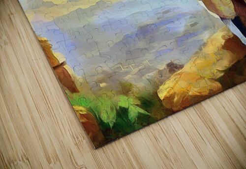 THE PRAYERFUL MOMENTS OF JESUS CHRIST - Prayer and Solitude on Top The Mountain Wayne Pascall Art puzzle