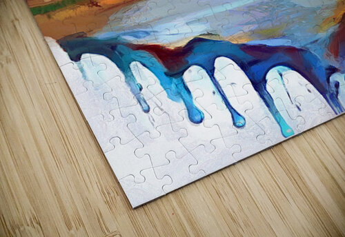 Drip and Flow 2 U Wayne Pascall Art puzzle