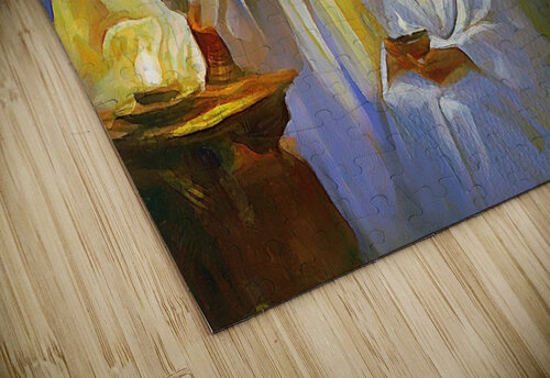 PARABLES OF JESUS - The 5 Wise and 5 Foolish Virgins Wayne Pascall Art puzzle