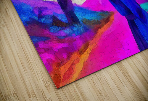 Colors in Her Dream Wayne Pascall Art puzzle