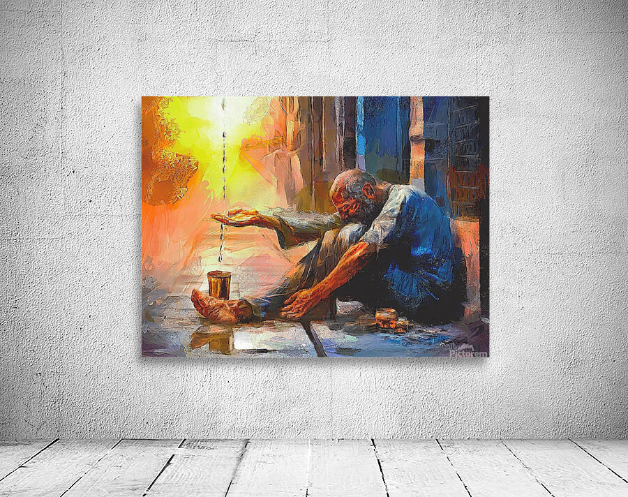 A Tear  Drop from Heaven Wall Preview