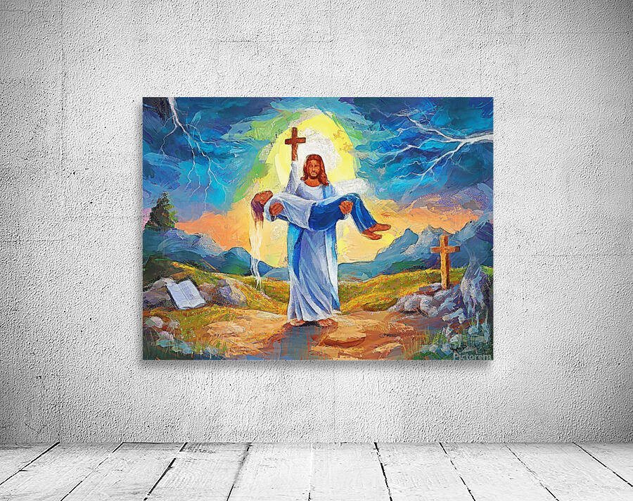 Safe in The Arms of Jesus Wall Preview