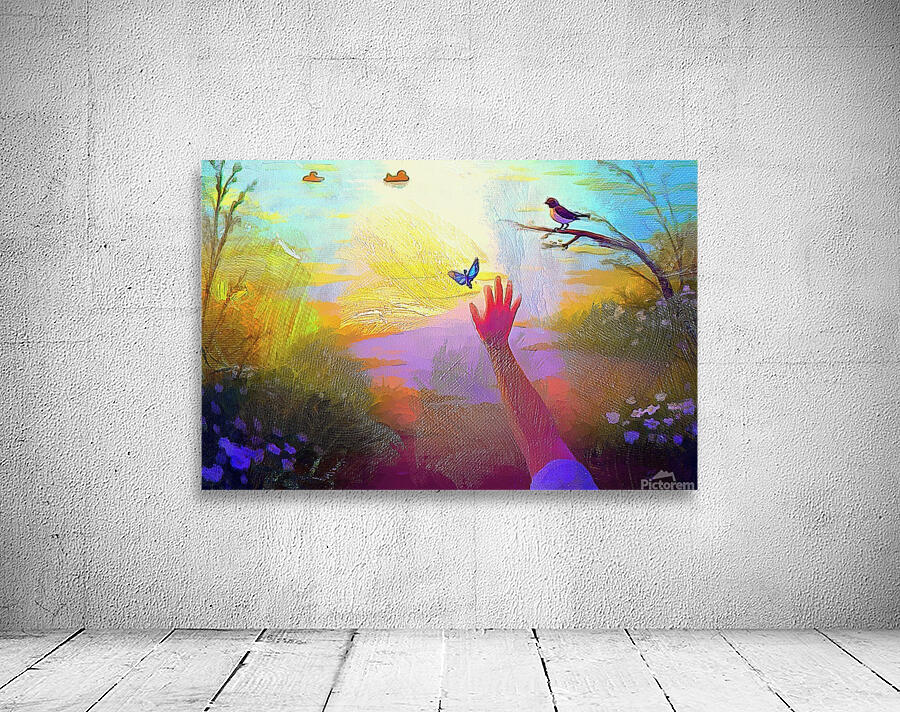 REACHING FOR NATURE Wall Preview