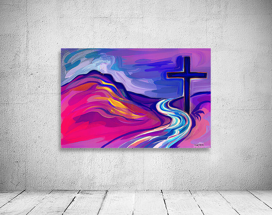 THE RIVER AND THE CROSS Wall Preview