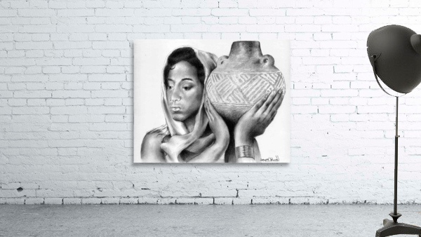 Woman at The Well Wall Preview