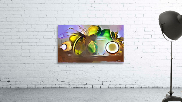 CARIBBEAN SCENES - COCONUT DELIGHT by Wayne Pascall Art