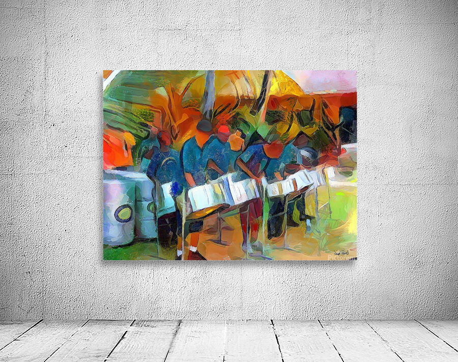 CARIBBEAN SCENES - DE PANSIDE Wall Preview