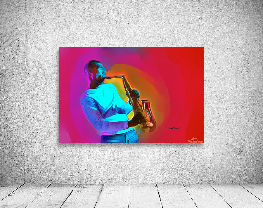 SAX IN THE JAZZ Wall Preview