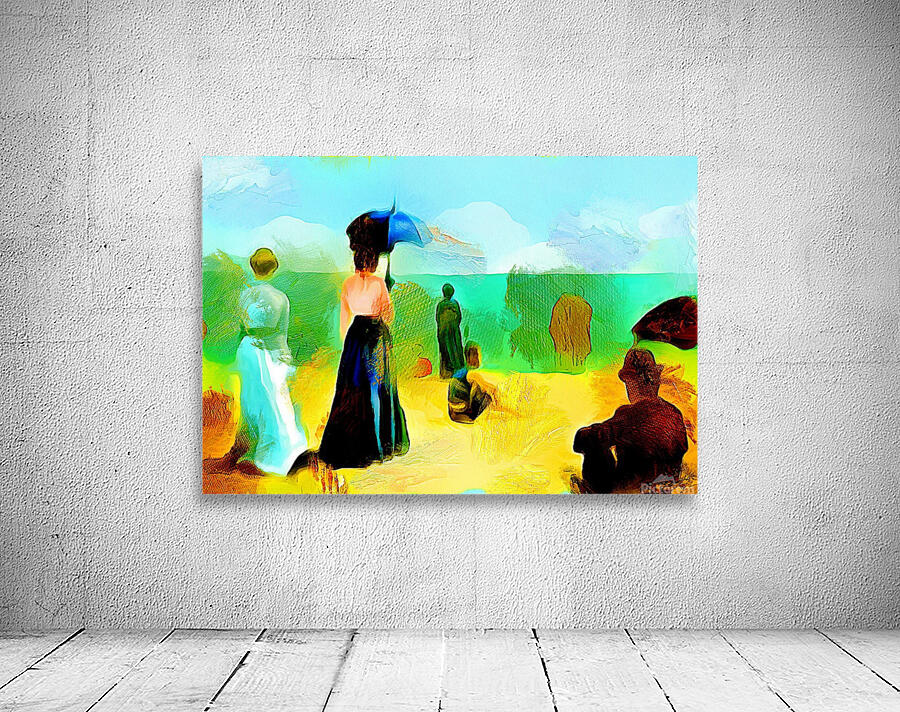 Retro Meets Beach by Wayne Pascall Art