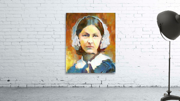 Florence Nightingale by Wayne Pascall Art