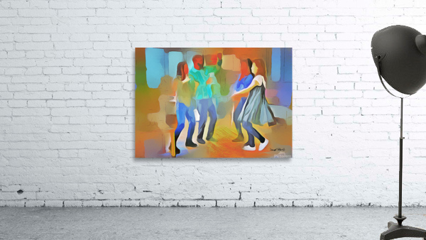 Cheerful Friends Wall Preview