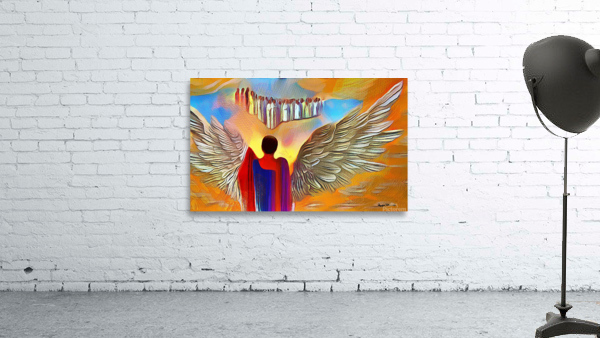 DREAMS OF HEAVEN - The Archangel by Wayne Pascall Art
