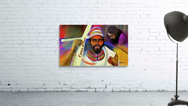 Simon of Cyrene by Wayne Pascall Art