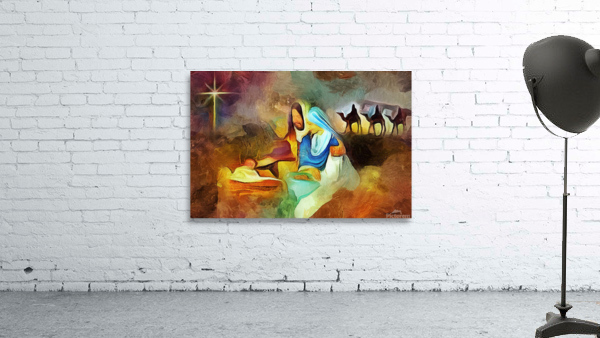 THE NATIVITY  by Wayne Pascall Art