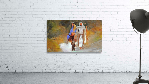 Journey to Bethlehem by Wayne Pascall Art