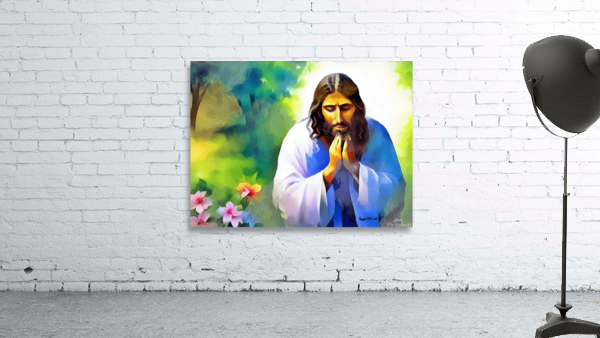 THE PRAYERFUL MOMENTS OF JESUS CHRIST - THE SECOND PRAYER BEFORE THE CROSS Wall Preview