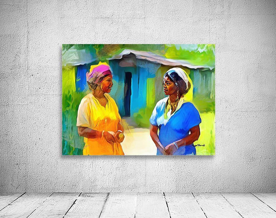 Dis and Dat in De Caribbean - Backyard Conversation Wall Preview