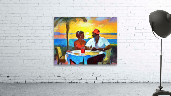 Dis and Dat in De Caribbean - Dinner in De Sunset Wall Preview