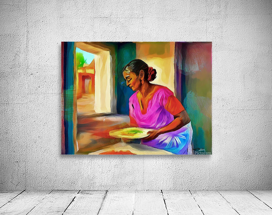 DIS AND DAT IN DE CARIBBEAN - Nani in De Kitchen Wall Preview