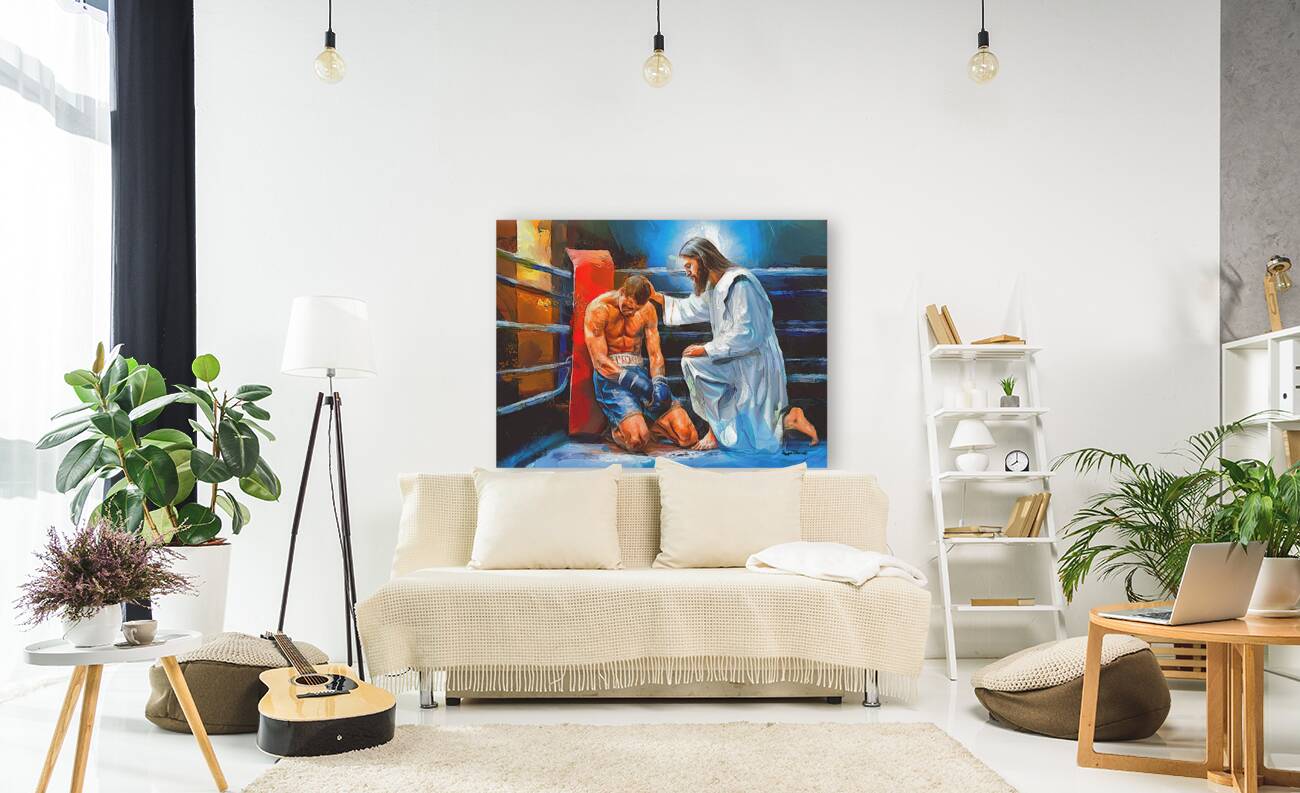 JESUS IN YOUR CORNER - Round 2 Reproduction