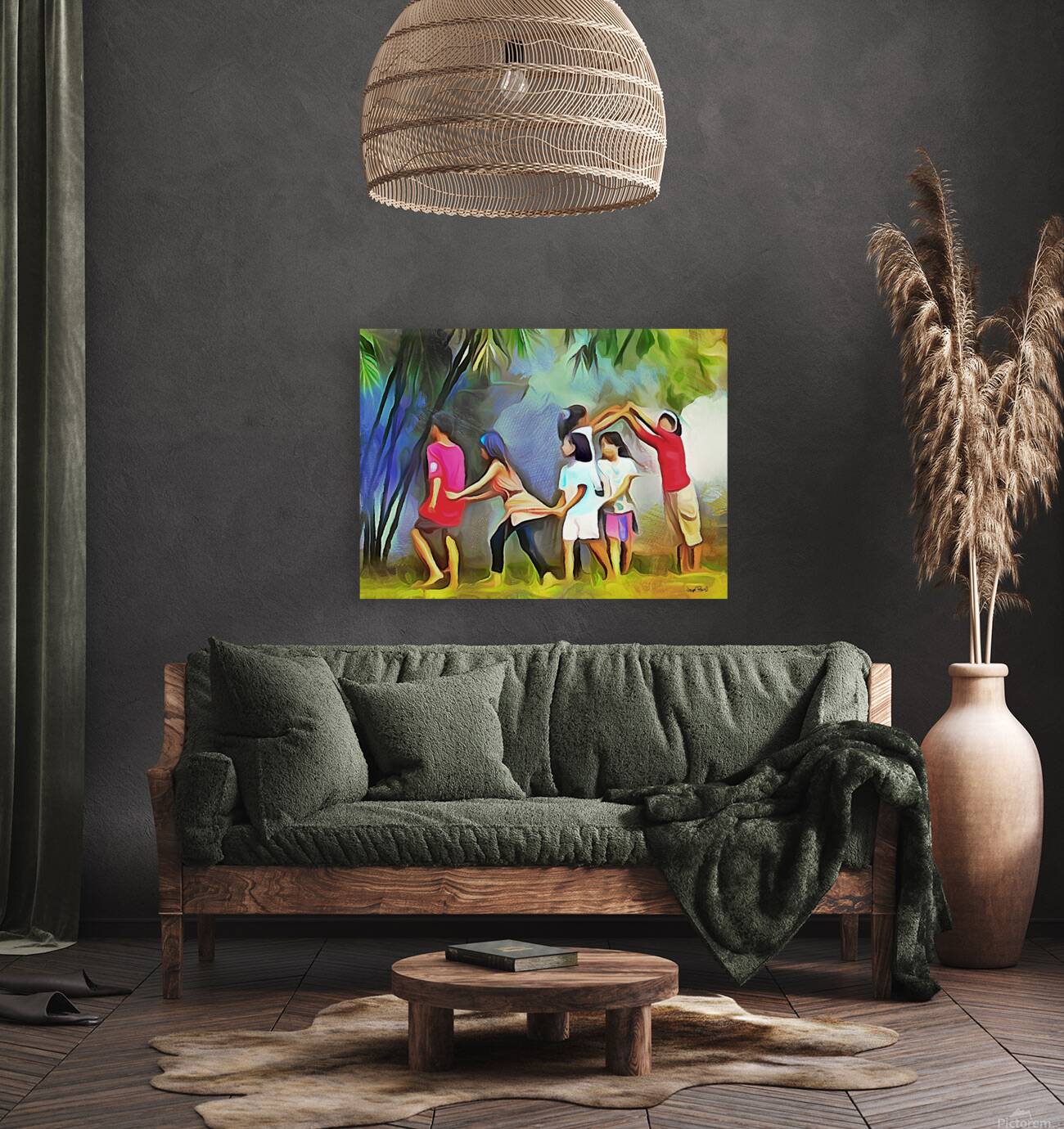 When We were Children - The Train Reproduction