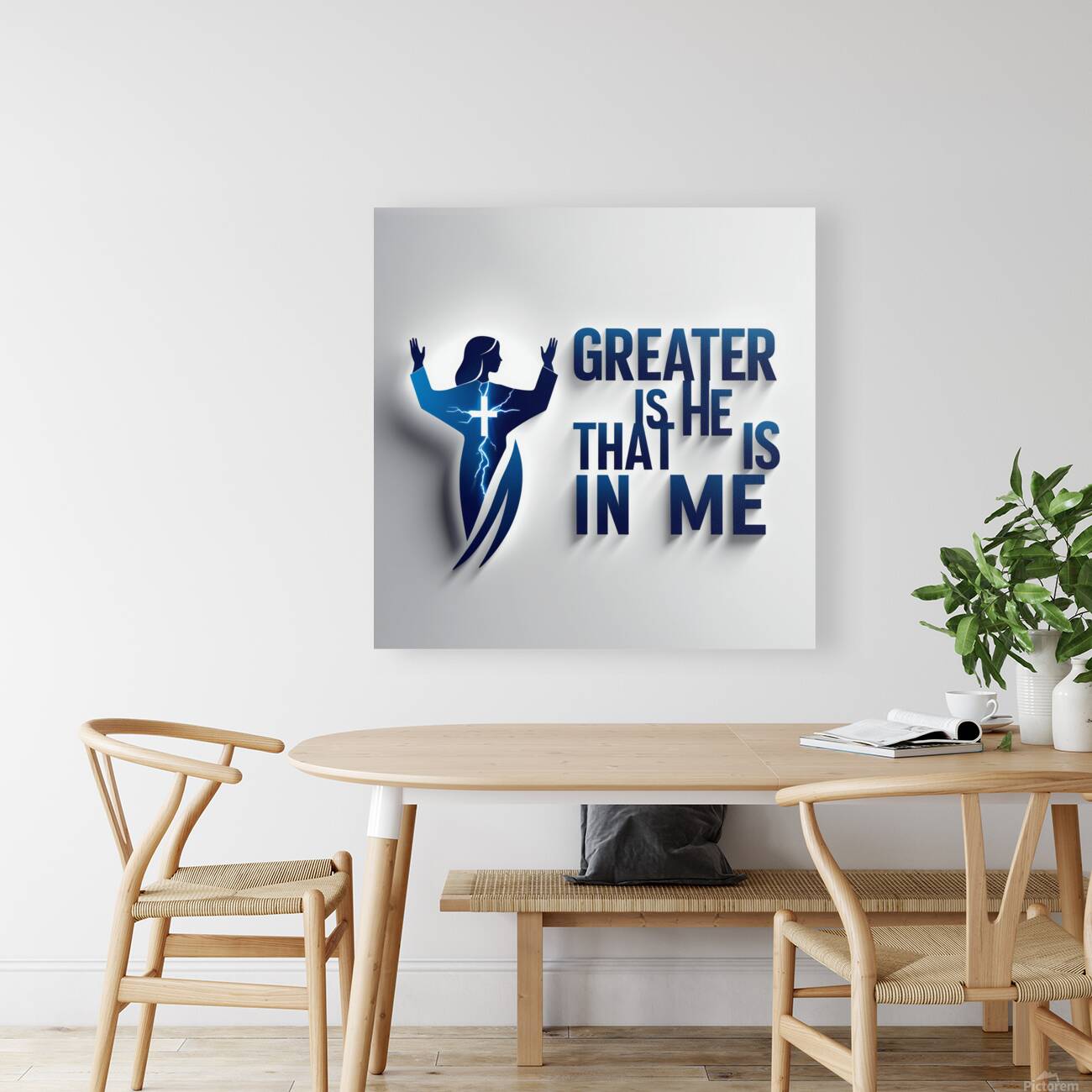 Greater is He Reproduction