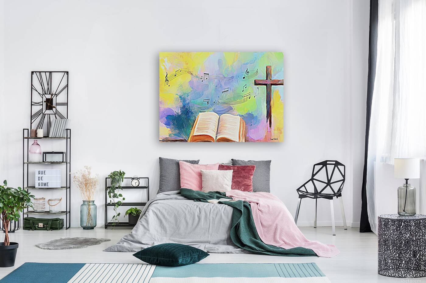 PRAISE BACKGROUND Reproduction