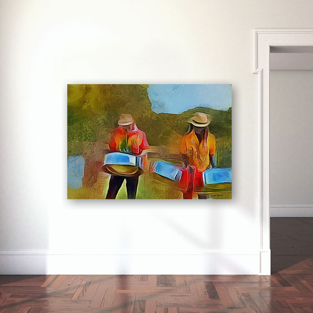 CARIBBEAN SCENES - PAN DEMIK Reproduction