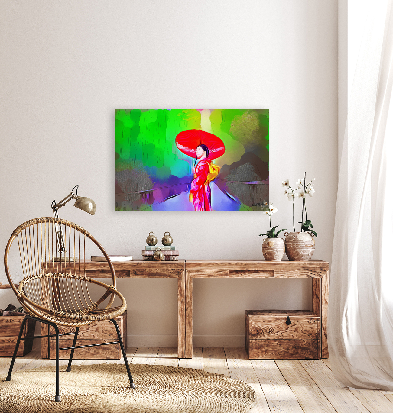 umbrella oriental Reproduction