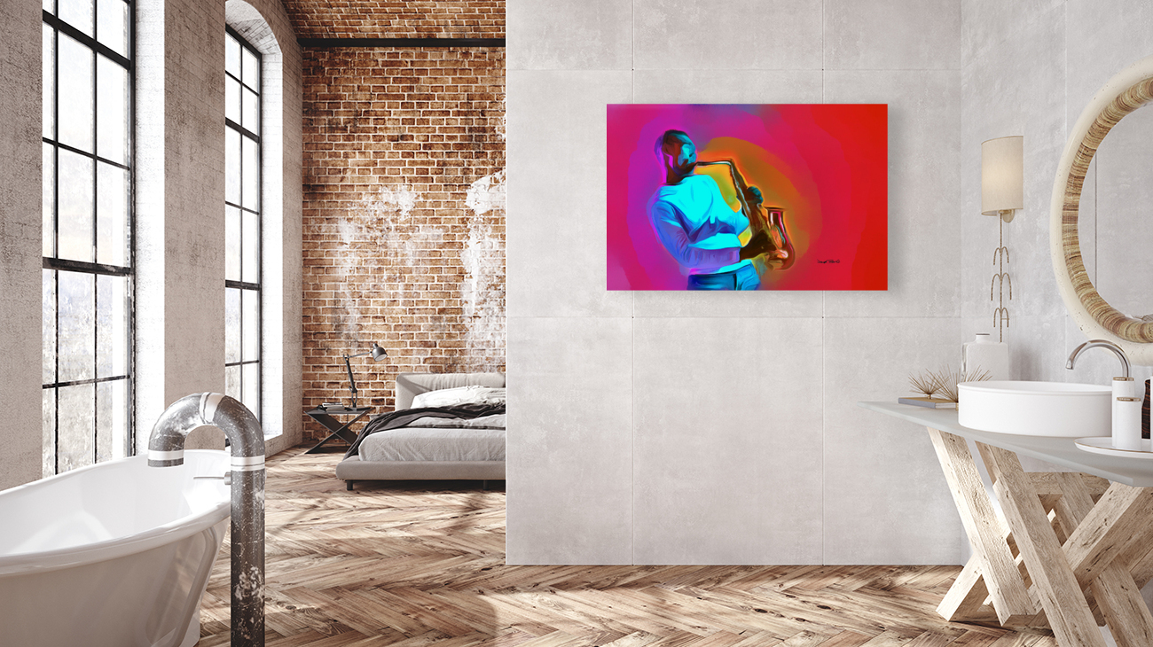 SAX IN THE JAZZ Reproduction