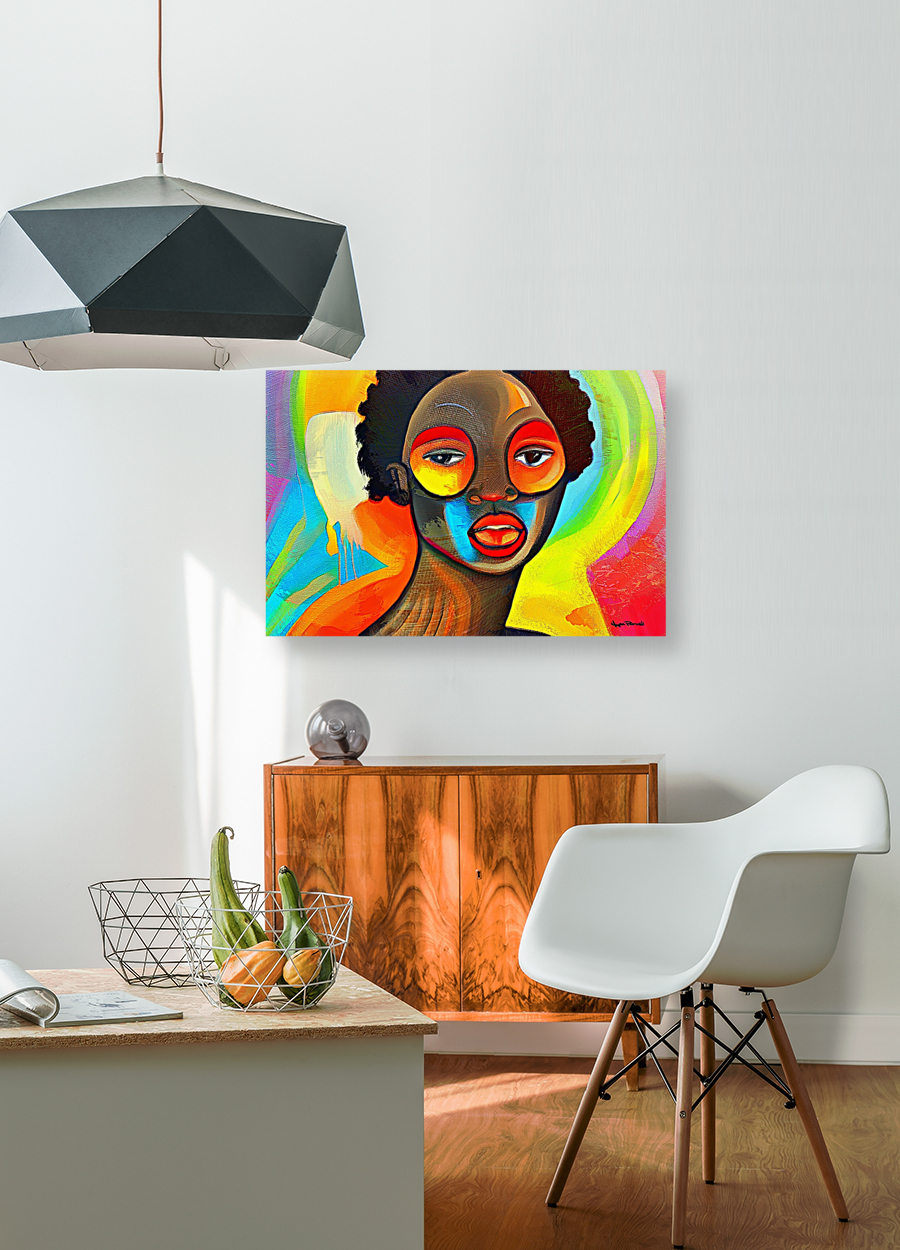 COLORFUL WOMAN Reproduction