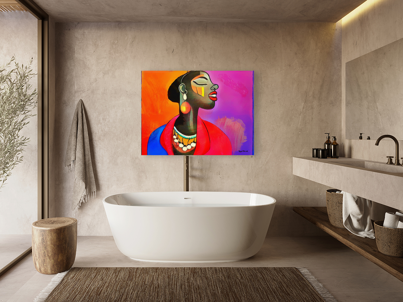 Elegant Lady Reproduction