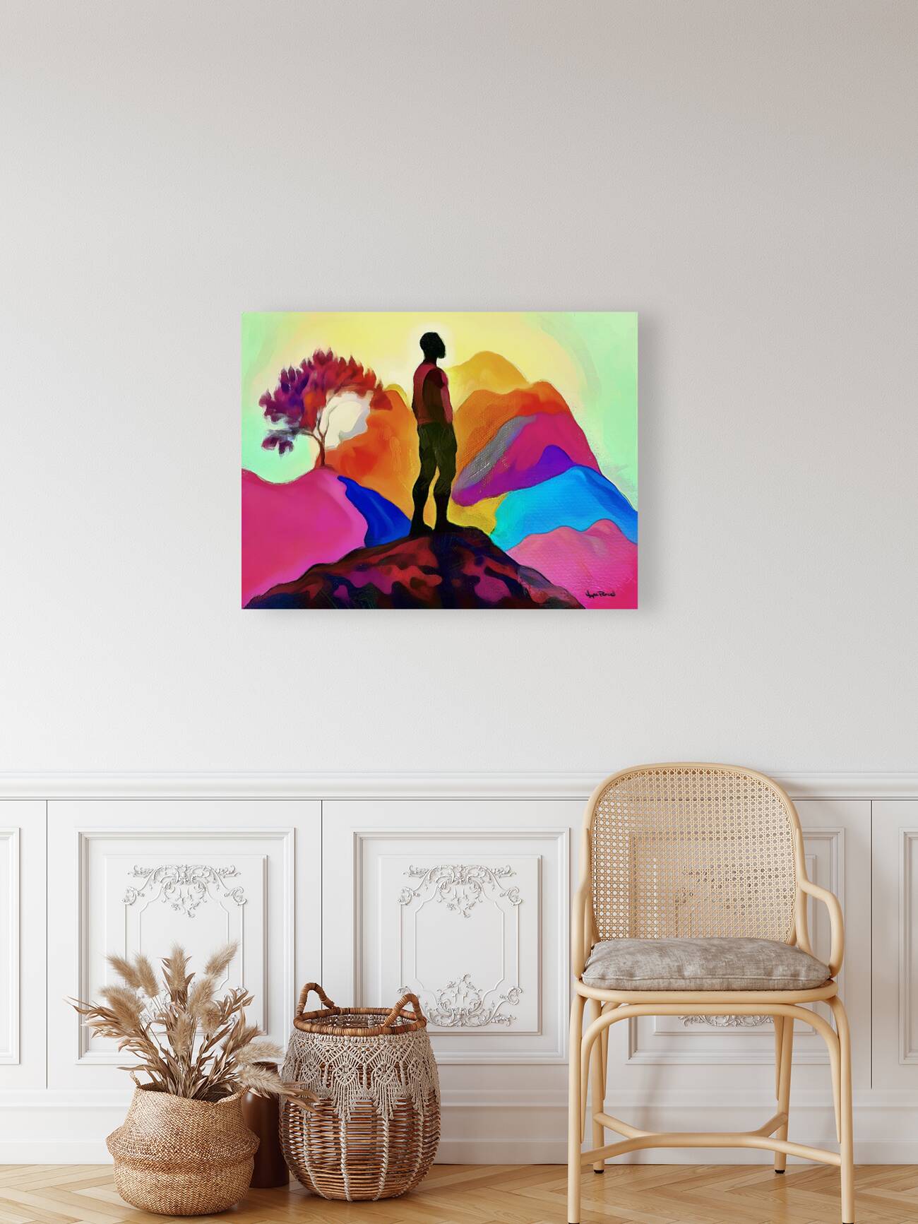 A Mans Vision Reproduction