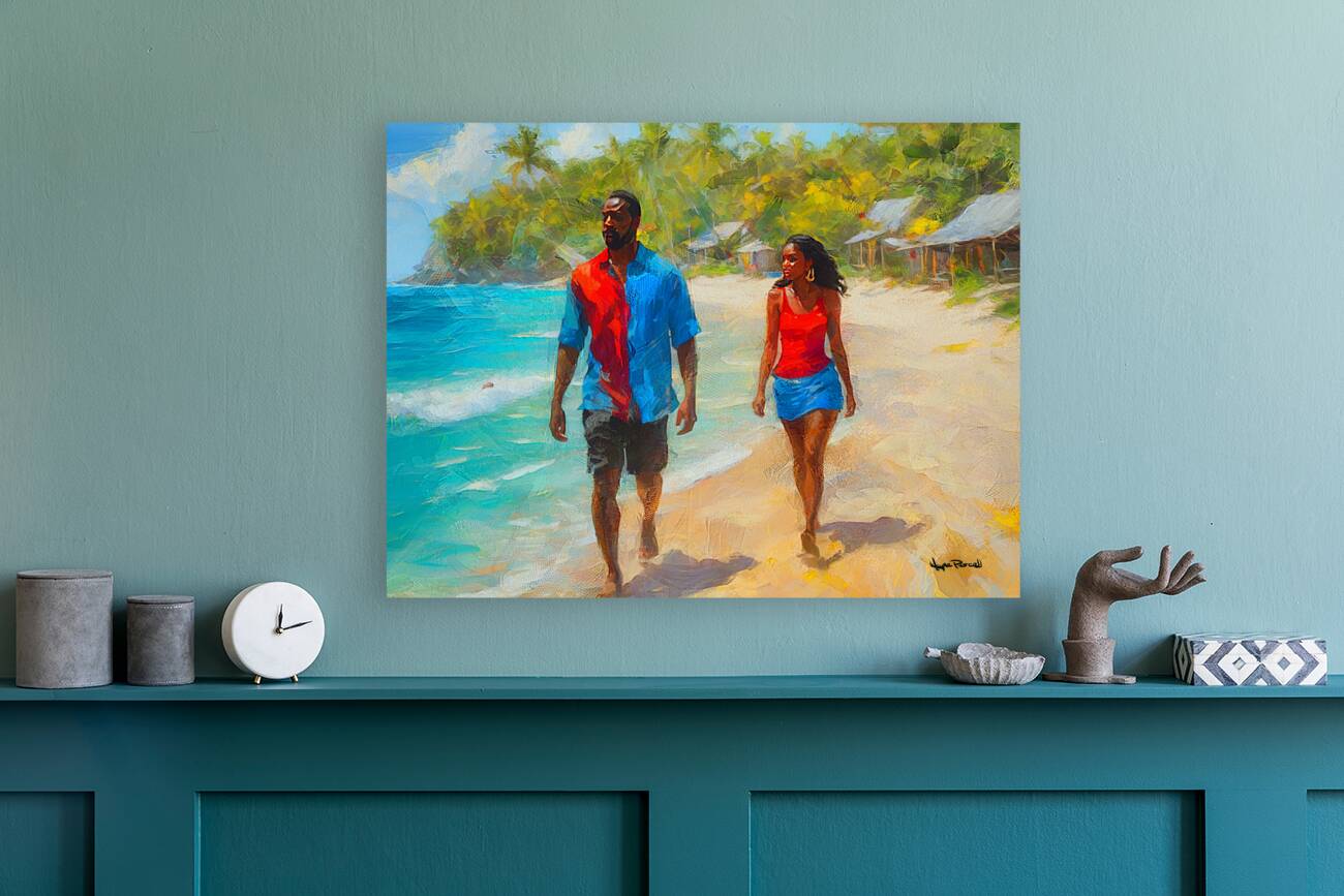 NATURE WALKS - A Walk on the Beach Reproduction