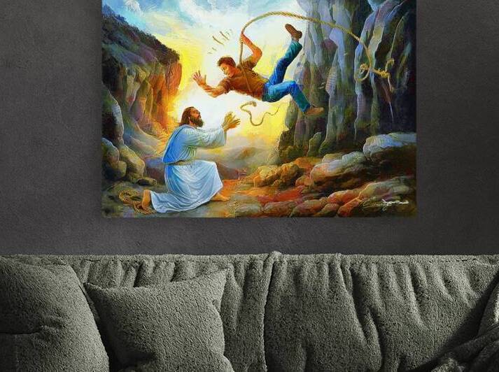 Caught in The Masters Arms by Wayne Pascall Art