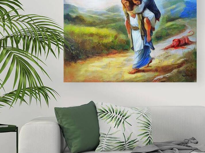 Lion Defeater by Wayne Pascall Art