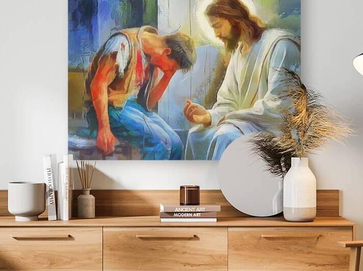 Confessions to Jesus by Wayne Pascall Art