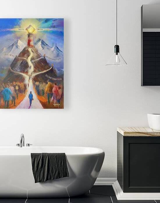 TRUTH SEEKER  by Wayne Pascall Art