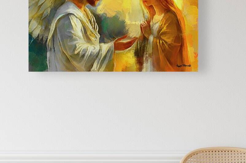 The Annunciation by Wayne Pascall Art