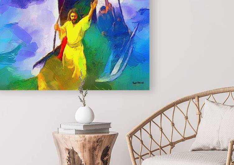 Peace in The Storm by Wayne Pascall Art