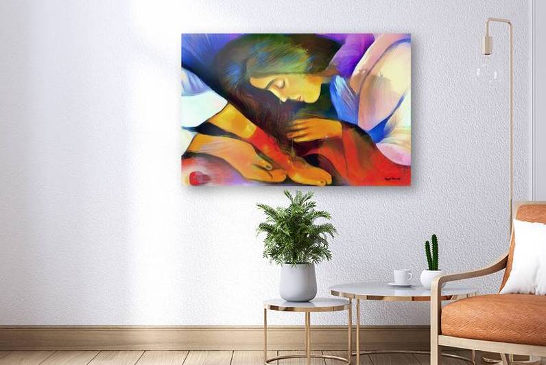 The Scent of Forgiveness and an Alabaster Box by Wayne Pascall Art