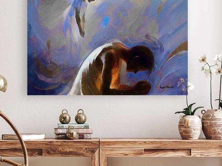 Angel of Comfort by Wayne Pascall Art